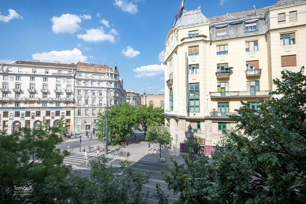 Apartament Bpr The Golden Astoria With Balcony And A/C Budapeszt Zewnętrze zdjęcie